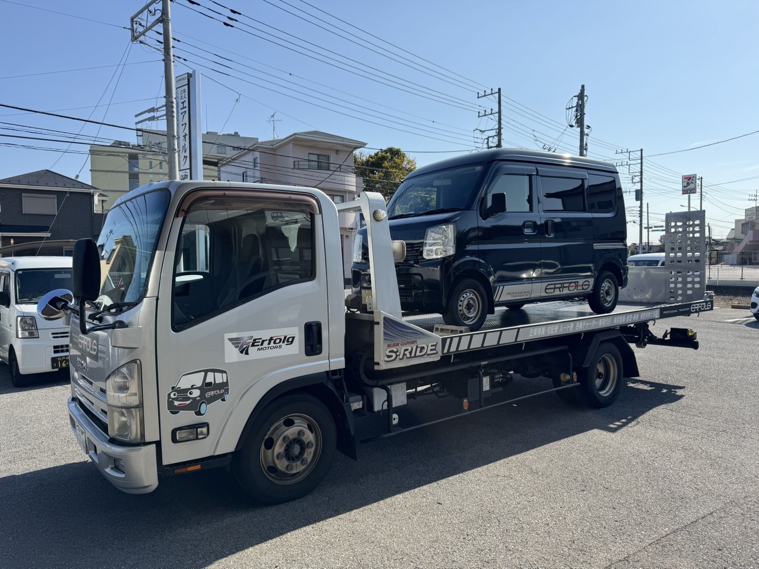 営業ナンバーの軽貨物代車（エブリイ）